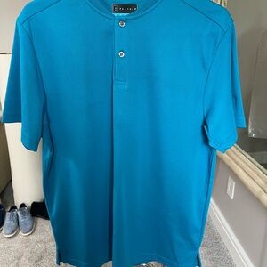 Pga Men's Blue Shirt